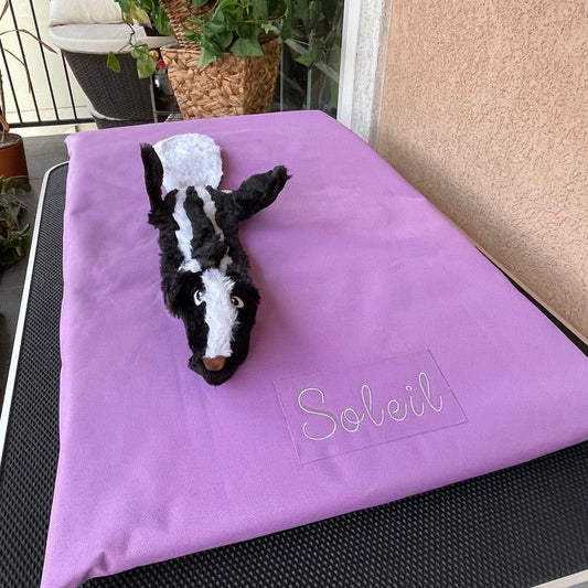 Purple Lilac Waterproof Mat for Ruff Land Kennel - Large, XL, Intermediate, Medium, Small