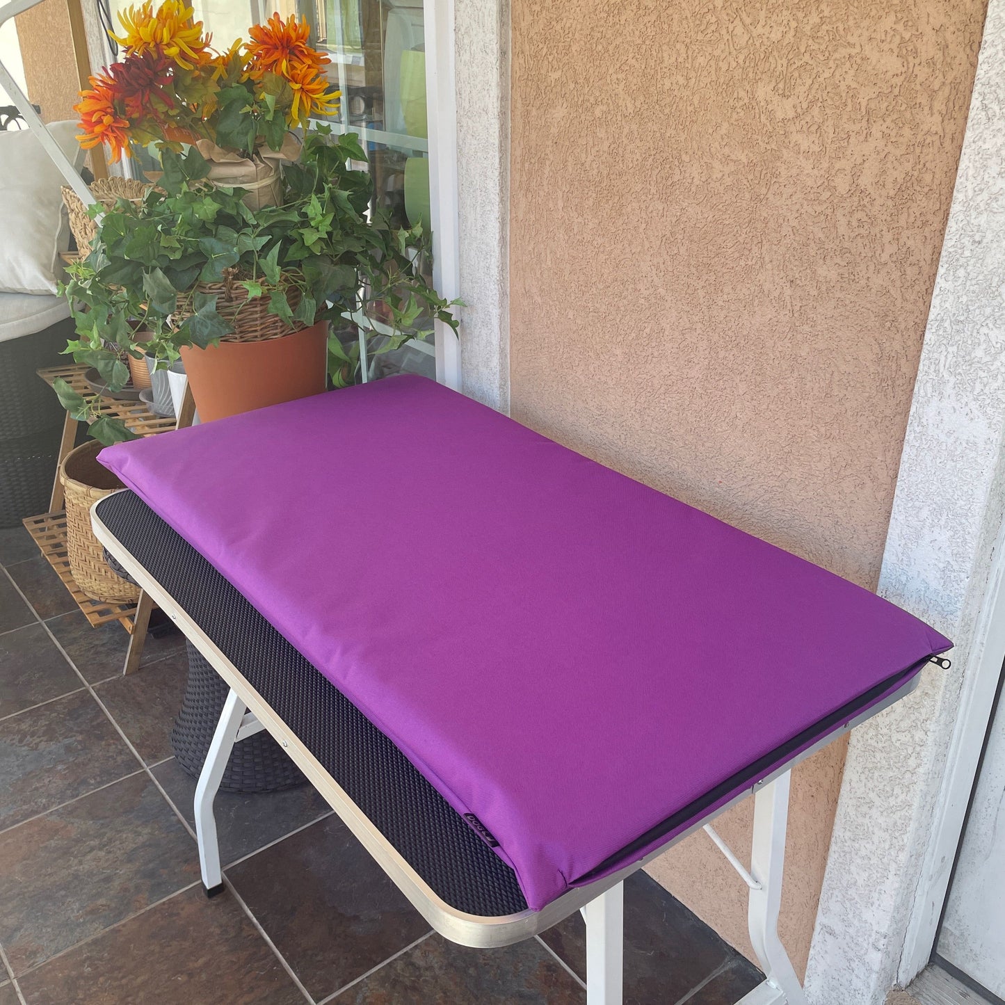 Purple Orchid Waterproof Mat for Ruff Land Kennel - Large, XL, Intermediate, Medium, Small